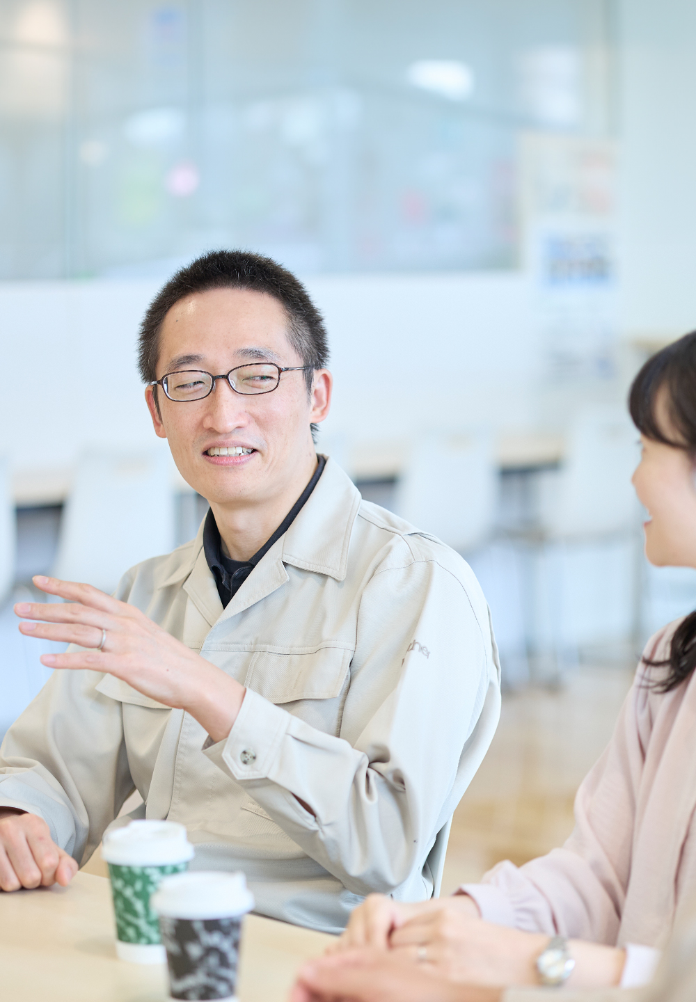 インタビュー風景2