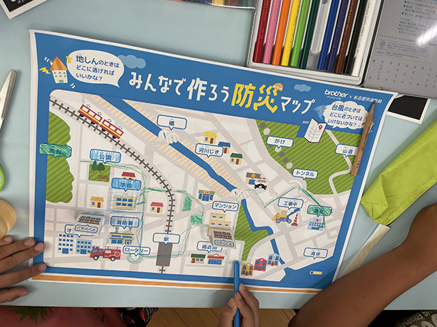 『みんなで作ろう防災マップ』2