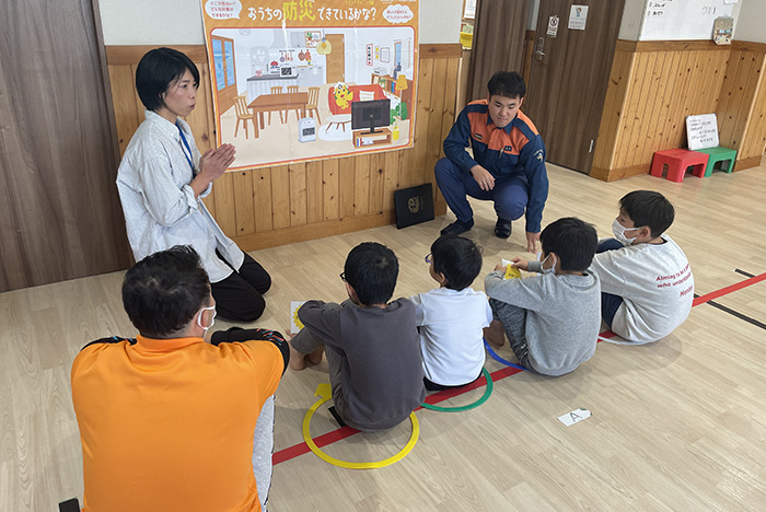 ケンリハスポーツキッズ　防火・防災イベント1
