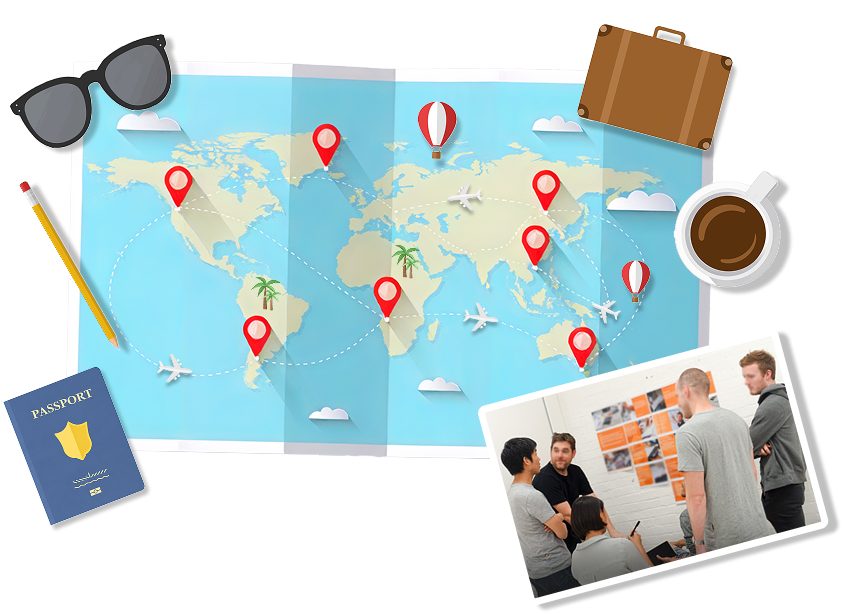 グローバルに活動できる