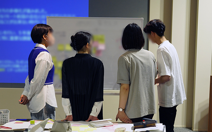 デザイン実習の様子