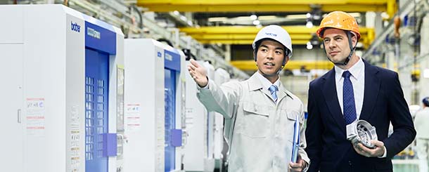 製造現場を支える工作機械