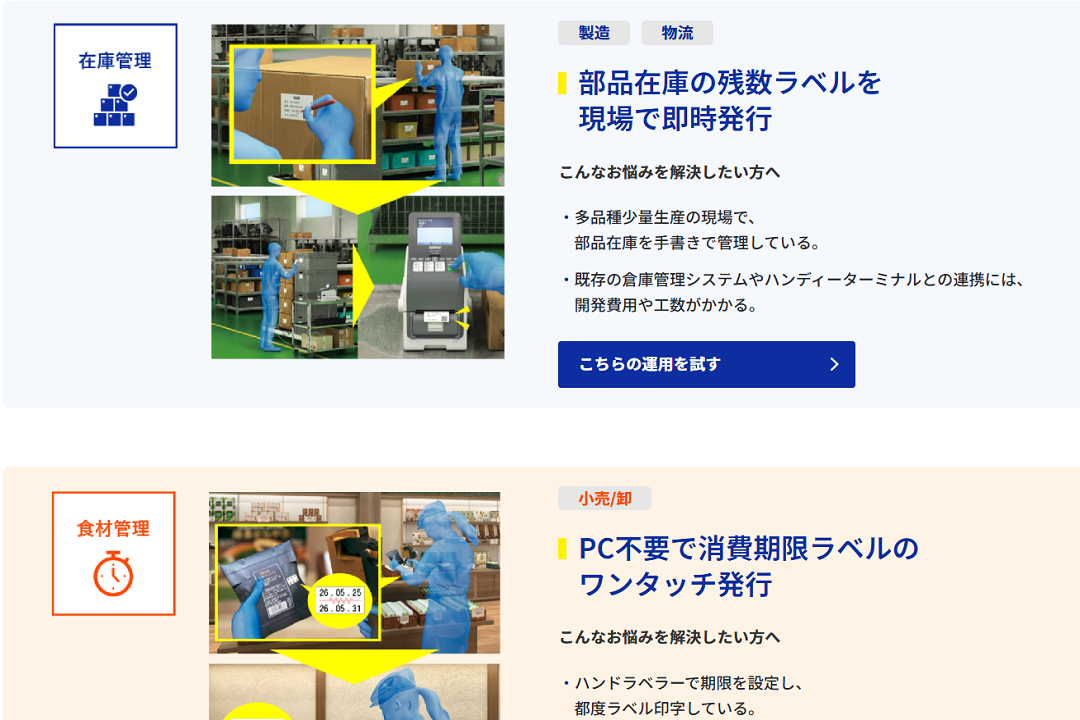 悩み・用途から試したい運用を選択する