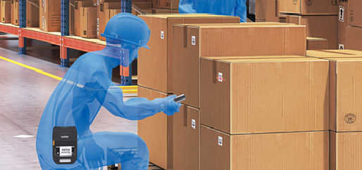 システム改修なしで、入庫ラベルを現場で発行！