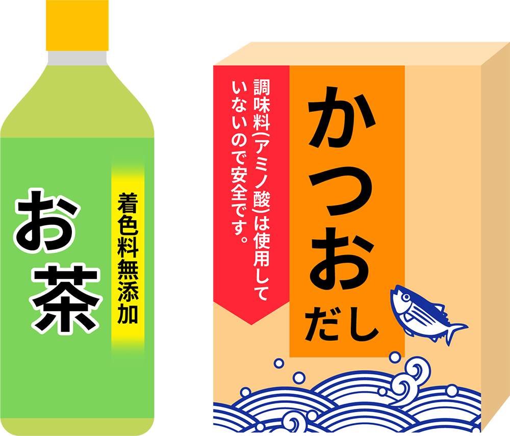 類型6：健康、安全と関連付ける表示
