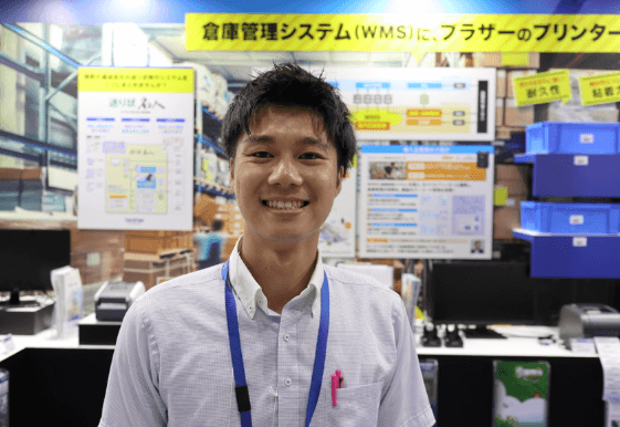 ▲インタビューに答えてくれた、ブラザー販売株式会社ビジネスソリューション事業部ソリューション推進部プレセールスGの西原希さん。
