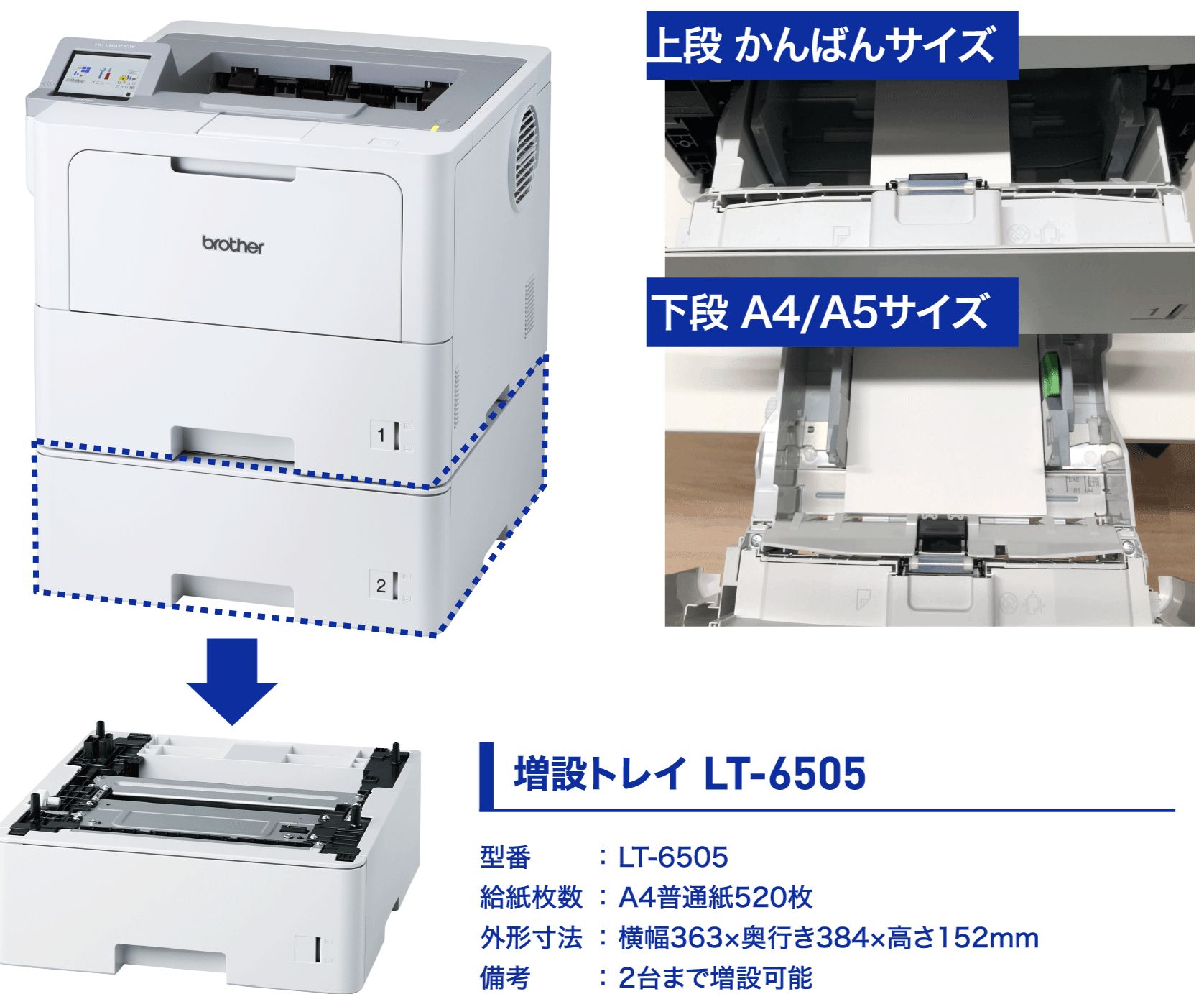 増設トレイ LT-6505