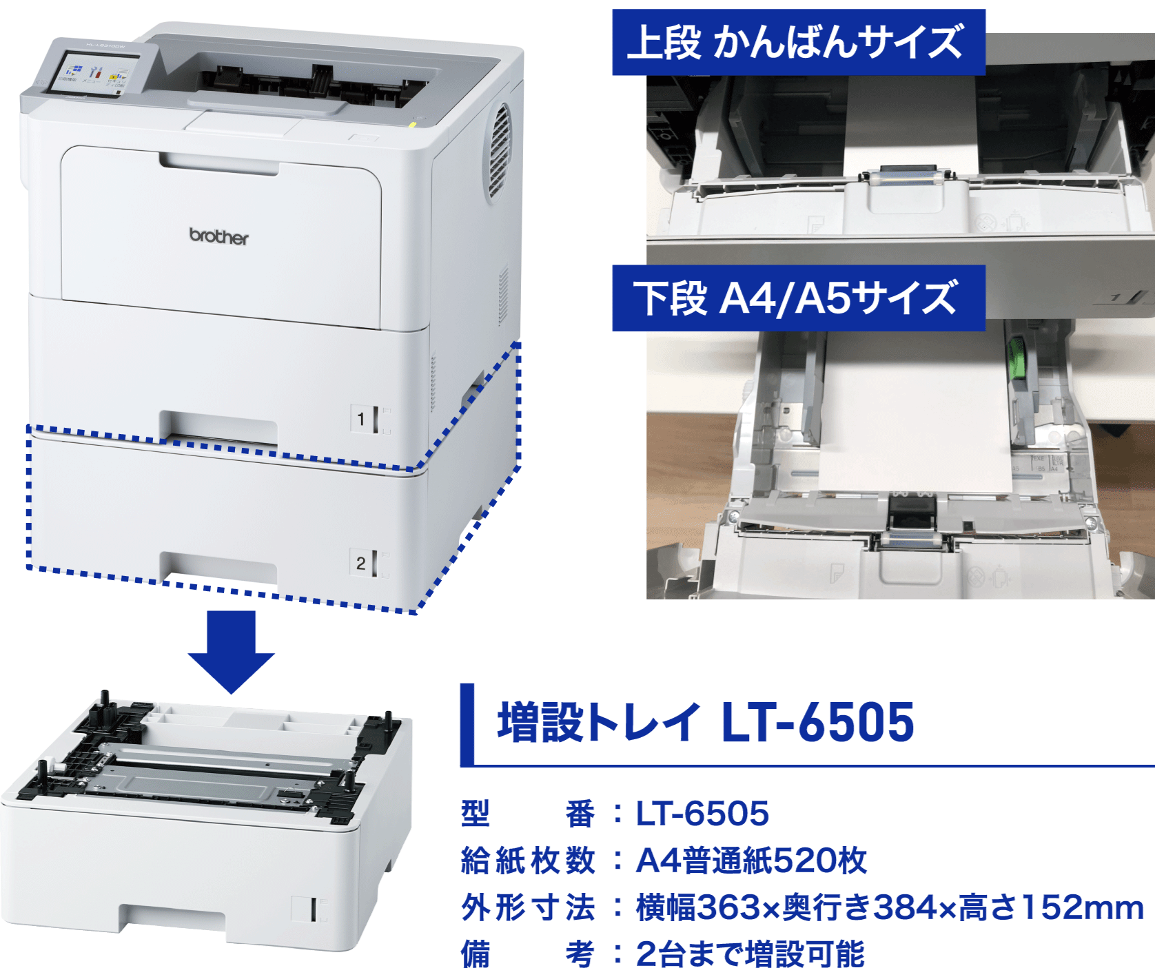 増設トレイ LT-6505