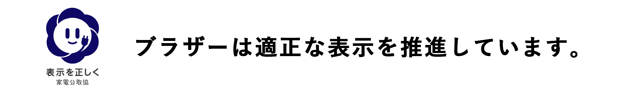 適正表示推進