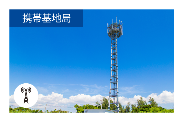 PureEne 7kW 携帯電話基地局での使用イメージ