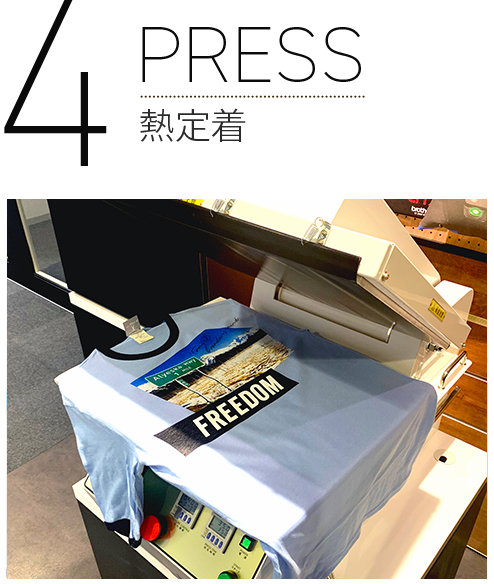 PRESS　熱定着