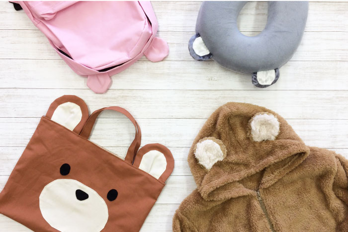 【簡単ワンポイント！】かわいいくま耳グッズを作ろう！