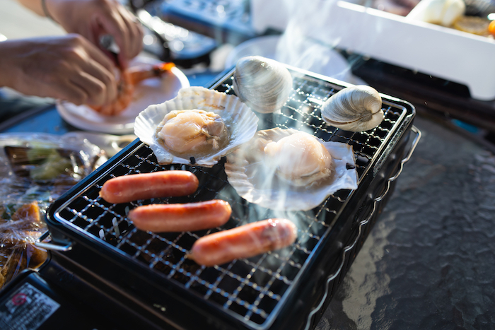 料理を楽しむ