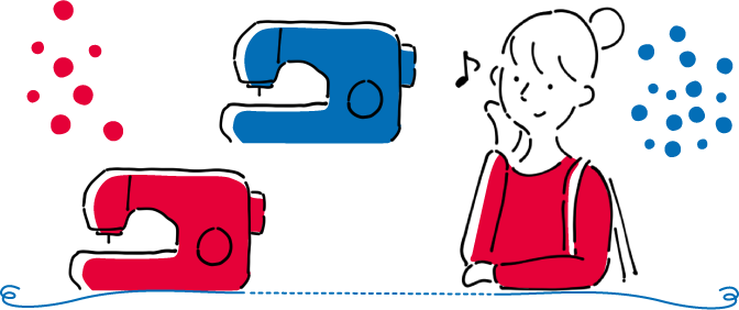ミシンの便利な機能 初心者のためのミシン入門 家庭用ミシン ブラザー