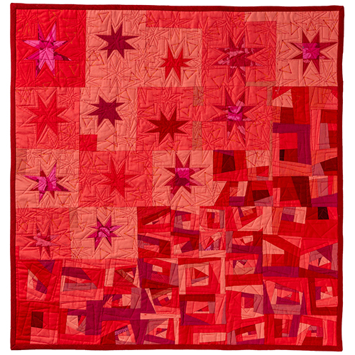 還暦。布をつなぐ