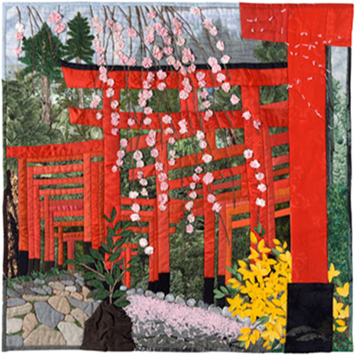 枝垂れ桜に祈る