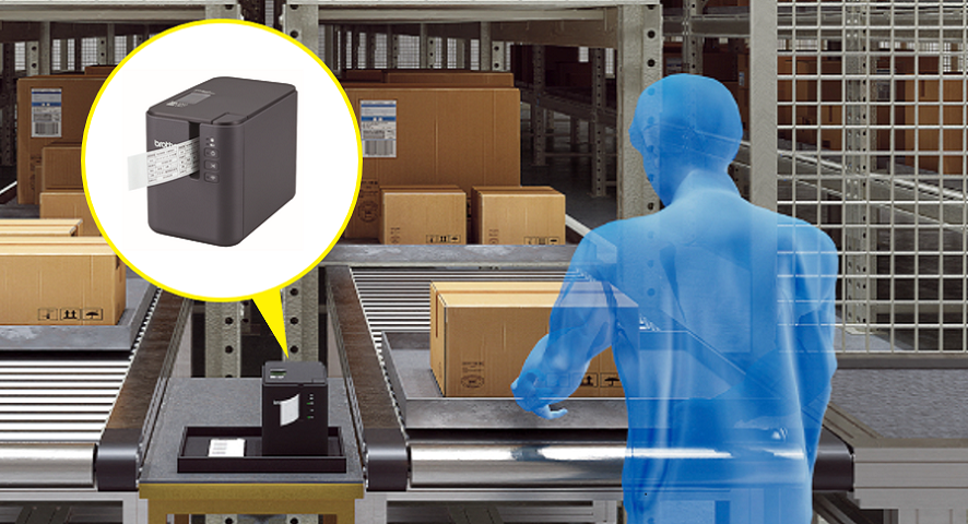 擦れに強いQRラベルで、ピッキングミスをゼロに！