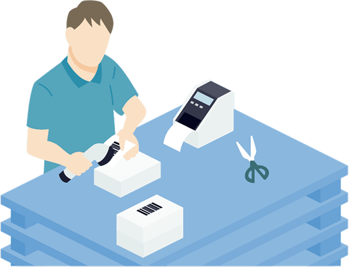 バーコードリーダー、２次元コードリーダーから印刷するなら