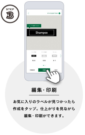 STEP3 編集・印刷