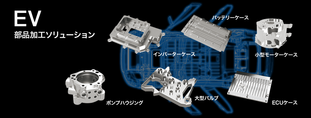EV 部品加工ソリューション