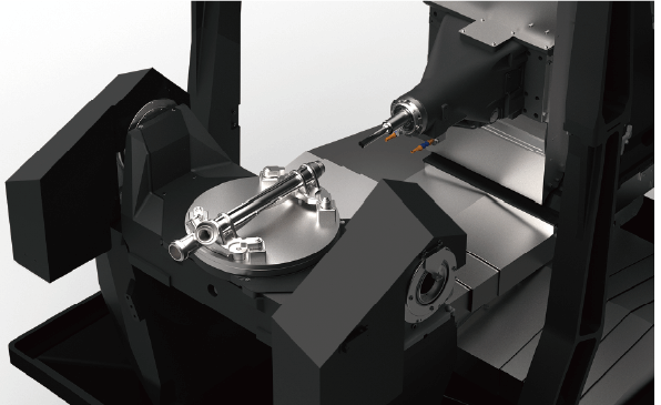 ステアリングラックハウジング加工イメージ