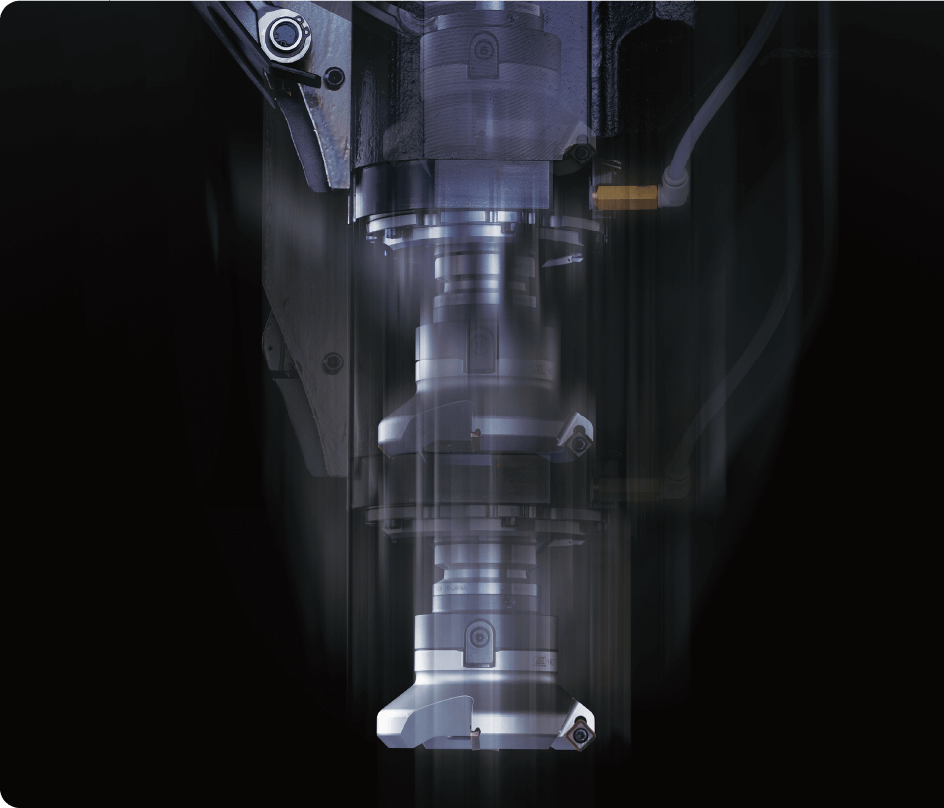 高速加工でサイクルタイムを短縮