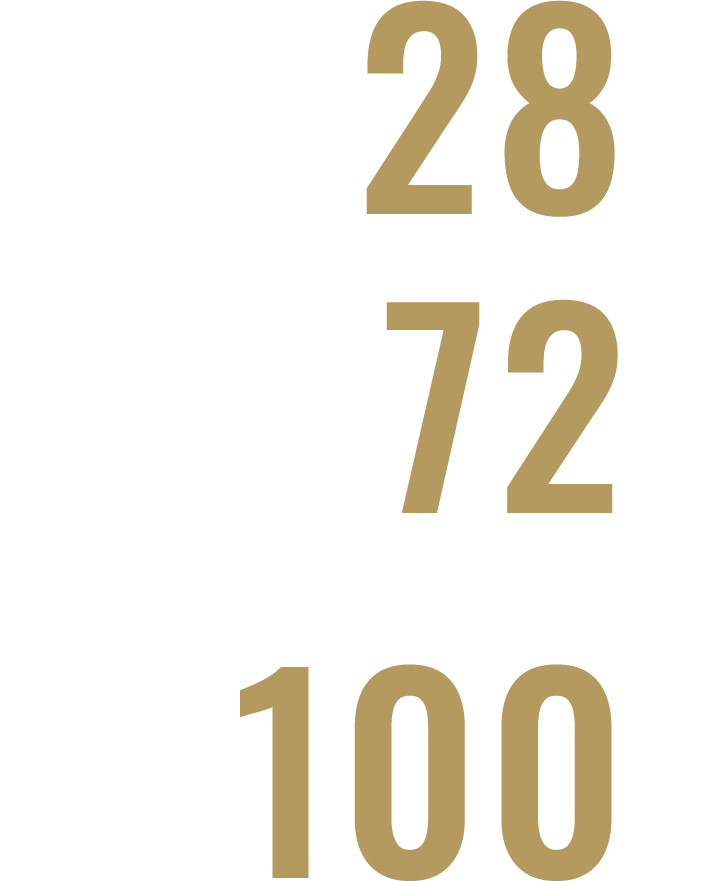 タレットマガジン 28本　工具ストッカー（左右合計）72本　収納本数100本