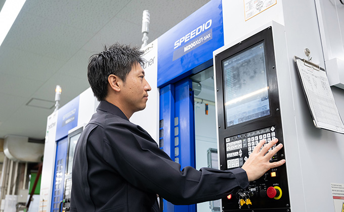 作業の様子