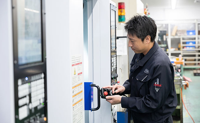 作業の様子