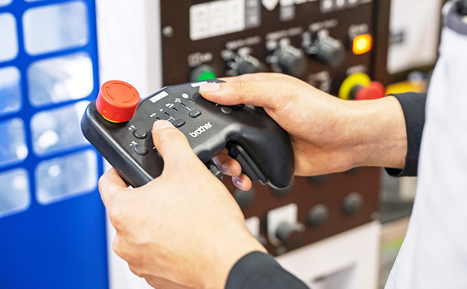 コントローラーによる操作