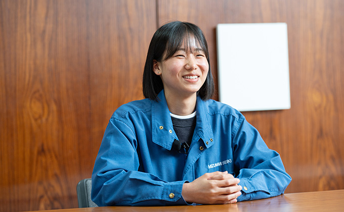 インタビューの様子