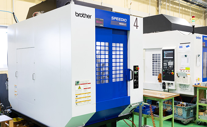 多品種、多面加工で活躍するH550Xd1