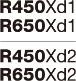 R450Xd1/R650Xd1 R450Xd2/R650Xd2