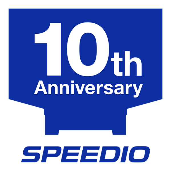 SPEEDIO　10周年ロゴ