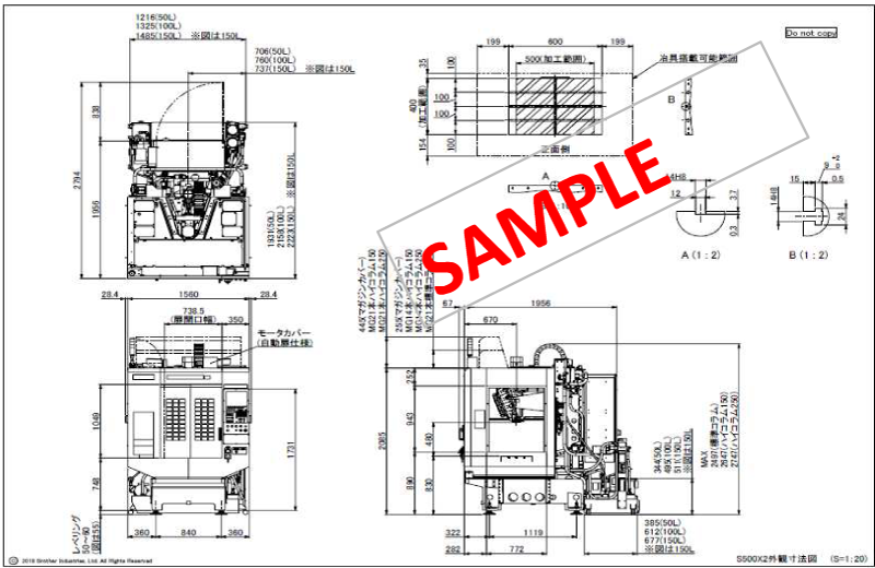 外観図（サンプル）