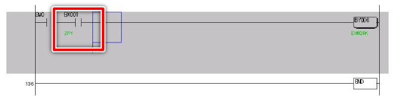 OR回路の削除（縦線削除）④