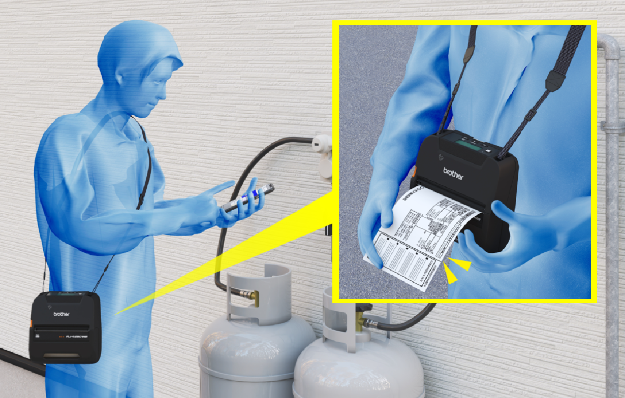 モバイルプリンター導入後イメージ