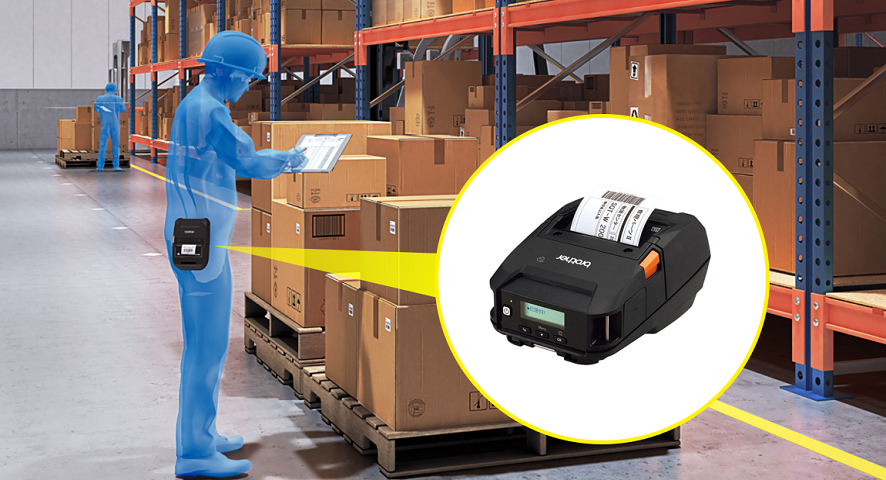 システム開発不要で入庫ラベルを現場で発行！