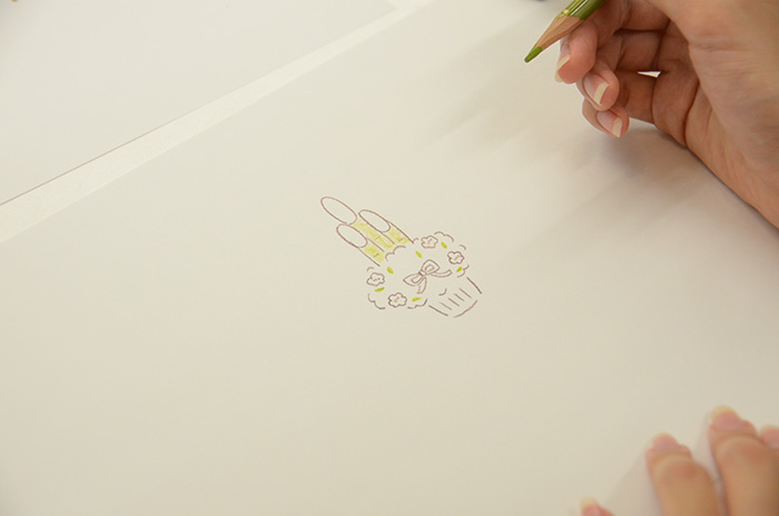 お正月の定番「門松」は、細かく描かないのがコツ3