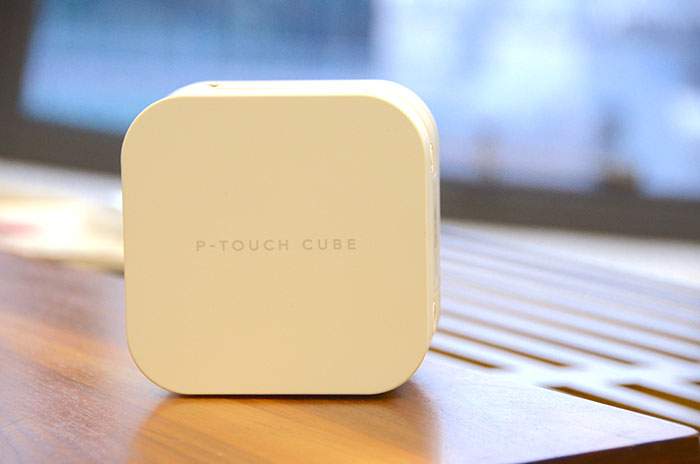 【最先端ラベルライター】「PTOUCH CUBE」（ピータッチキューブ）でラベルを作って、小物をもっとオシャレに便利に！