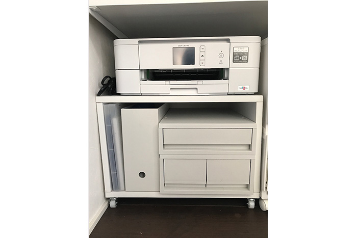 色味を揃えるのもすっきり見せのコツ