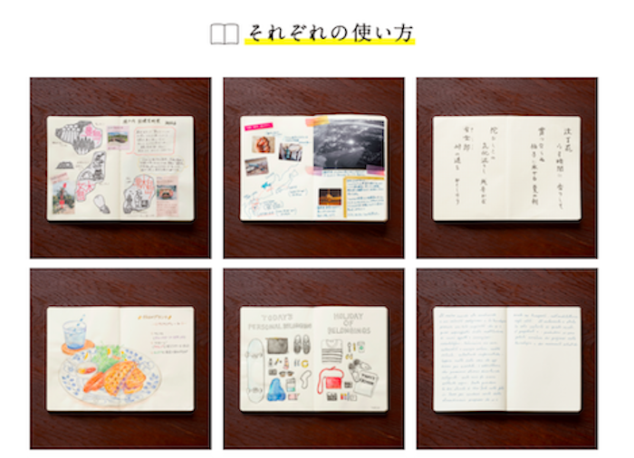 試行錯誤を経て完成したBOOK NOTE