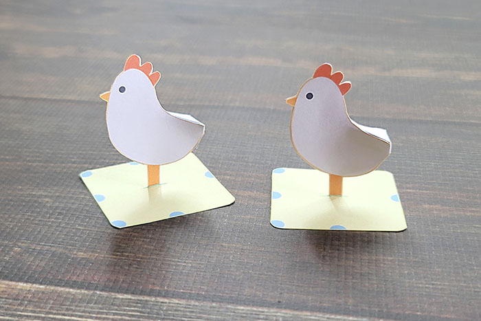 2：「ニワトリ」を作る3
