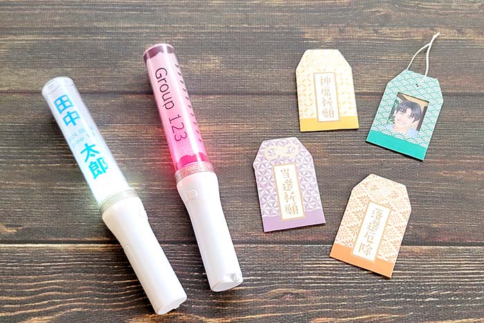手作りのグッズで推しを熱く応援しよう