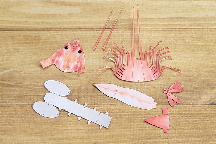 「ぼたんえび」を作る1
