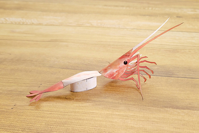 「ぼたんえび」を作る3