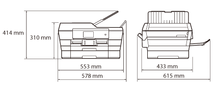 仕様・スペック | MFC-J6973CDW | インクジェットプリンター・複合機