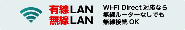 有線LAN/無線LAN