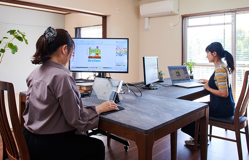 業務用刺繍ミシン使い方講習