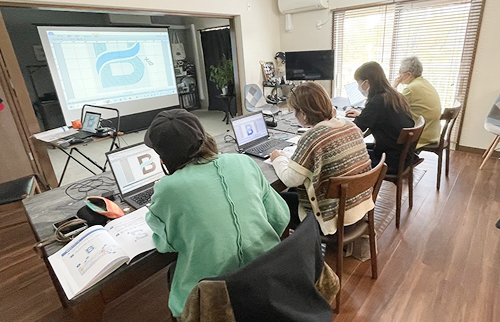 業務用刺繍ミシン使い方講習